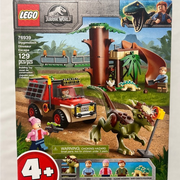 New Lego Jurassic World Stygimoloch Dinosaur Escape 76939 NOS 2021 Retired - Picture 2 of 16